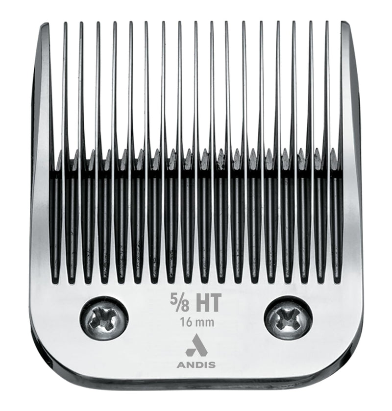 Andis 64075 Ultra Edge Dog Clipper Blade - Constructed Of Carbonized Steel, Exclusive Hardening Process With Long-Lasting Sharp Edges, 1/50-Inch Cut Length - For Larger Animals, Size-30, Chrome