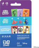 Bicycle Disney Pixar 3-in-1 Card Games Old Maid Go Fish Memory Kids Ages 4
