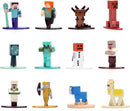 Jada Minecraft Nano Metalfigs Series 17 – Die-Cast Figure 12-Pack – Includes Steve, Alex, Diamond Armor Zombie & More Toys