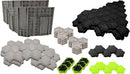 Renegade Game Studios G.I. Joe Heroscape Rumble at The Rift Tactical Board Game, Battle Box with 8 Miniatures & Modular Hex Terrain