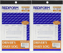 REDIFORM  Driver's Daily Log, 31 Sets/Book (Set of 2)