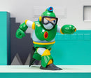 Jada Toys Mega Man Wave 3 Bubble Man Action Figure 1:12 Deluxe Scale 6" Tall, Fully Articulated, Collector Packaging
