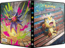 Ultra PRO Pokemon Meowth and Starmie 4-Pocket Portfolio- The Perfect Order, Trading Card Game Collectible Album, Holds 4 Oversized Cards and up to 80 Regular Cards