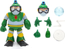Jada Toys Mega Man Wave 3 Bubble Man Action Figure 1:12 Deluxe Scale 6" Tall, Fully Articulated, Collector Packaging