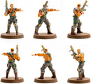 Renegade Game Studios G.I. Joe Heroscape Rumble at The Rift Tactical Board Game, Battle Box with 8 Miniatures & Modular Hex Terrain