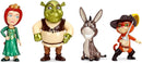 Jada Shrek Metalfigs 4-Pack Movie Collectible Figures 2.5-Inch Die-Cast Scale – Shrek, Donkey, Fiona, Puss in Boots Toys
