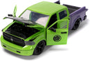 Jada Marvel 1:24 Dodge Ram 1500 Die-Cast Car & 2.75" Incredible Hulk Figure, Toys for Kids and Adults