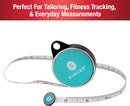SINGER 50003 ProSeries Retractable Tape Measure, 98-Inch, Teal