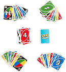 Mattel Games UNO Teams Card Game for Family Nights, Game Nights, Travel, Camping & Parties for Players 7 and Up in Up to Four Teams, with Cards Any Colorblind Player Can Use