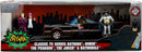 Jada Toys Classic TV Series Batmobile 1:24 Scale Diecast Car with 2.75" Batman, Robin, Penguin, & The Joker Figures