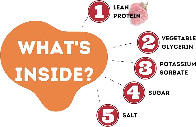 Chicken Jerky Natural Dog Treats, 4.5 Ounces, Made in The USA