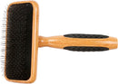 Bass Brushes Medium Slicker Pet Brush – Bamboo Handle