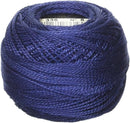 DMC Pearl Cotton Ball Size 8 87yd, Navy Blue