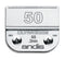 Andis 64075 Ultra Edge Dog Clipper Blade - Constructed Of Carbonized Steel, Exclusive Hardening Process With Long-Lasting Sharp Edges, 1/50-Inch Cut Length - For Larger Animals, Size-30, Chrome