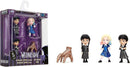 Jada Wednesday 2.5" Metalfigs 4-Pack – Durable Die-Cast Collectible Figurines – Includes Wednesday, Enid, Thing, Morticia – Ages 8+ – Vibrant Color Details, for Collectors & Fans
