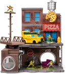 Teenage Mutant Ninja Turtles Turtle Lair Nano Scene w/ 1.65" Die-Cast Collectible Figures, Toys for Kids and Adults