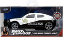 Jada Fast & Furious 1:32 2006 Dodge Charger Police Car Die-Cast Car, Toys for Kids and Adults