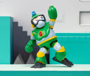 Jada Toys Mega Man Wave 3 Bubble Man Action Figure 1:12 Deluxe Scale 6" Tall, Fully Articulated, Collector Packaging