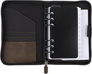 AT-A-GLANCE Simulated Leather Undated Starter Set, D43074 DAY-TIMER, Portable Size, Distressed Brown (033-0140-04)