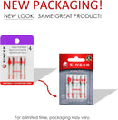 SINGER Universal Regular Point Sewing Machine Needles, Size 70/10-5 Count