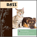 Bass Brushes Medium Slicker Pet Brush – Bamboo Handle