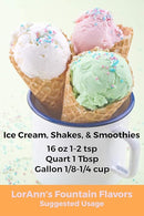 LorAnn Salted Caramel Flavor Fountain, 4 oz Bottle