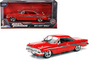 Jada Toys Fast & Furious 8 1:24 Diecast - Dom's Chevy Impala Vehicle, Red