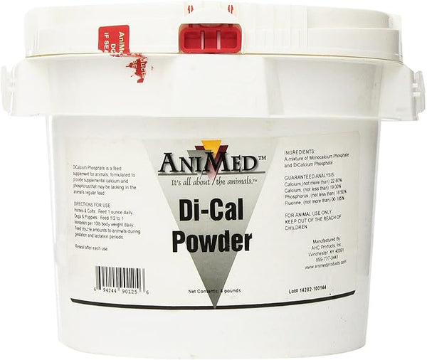 AniMed Di-Cal Powder for Horses 4 pounds