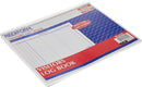 Rediform 9G620 Visitors Log Book,1000 Entries,Wire,50 Pgs,11-Inch x8-1/2-Inch,White