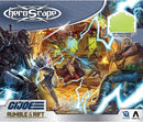 Renegade Game Studios G.I. Joe Heroscape Rumble at The Rift Tactical Board Game, Battle Box with 8 Miniatures & Modular Hex Terrain