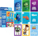Bicycle Disney Pixar 3-in-1 Card Games Old Maid Go Fish Memory Kids Ages 4
