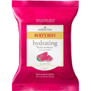 Burts Bees Hydrating Facial Cleanser Towelettes with Color : Hot Pink 350Watermelon, pack of 30 towelettes