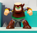 Jada Mega Man Wave 3 Wood Man Action Figure Toys – 1:12 Deluxe Scale – 6" Tall, Fully Articulated, Collector Packaging