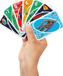 Mattel Games UNO Superman Card Game for Kids, Adults & Family Nights, Parties, Travel & Camping, Toy Collectible Inspired by the Movie