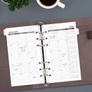 AT-A-GLANCE 2026 Planner Refill, Monthly, 3-3/4" x 6-3/4", Portable Size 3, Loose-Leaf (063-685Y-26)
