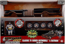 Jada Toys DC Comics Batman Classic TV Series Batmobile DIE-CAST Car Model Kit, 1: 24 Scale Vehicle & 2.75" Collectible Metal Figurine, Build N’ Collect, Black