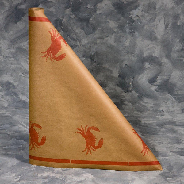 N. F. String & Son, Inc. Crab Print Paper Table Cover 100 Ft.