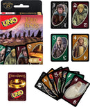 Mattel Games UNO The Lord of The Rings Card Game for Kids, Adults & Families, Travel & Camping, Inspired by the Movies