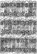 Sizzix 3D Texture Fades Embossing Folder- Typewriter by Tim Holtz One Size