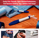 SINGER Comfort Grip Seam Ripper, Blue/White 2 Piece