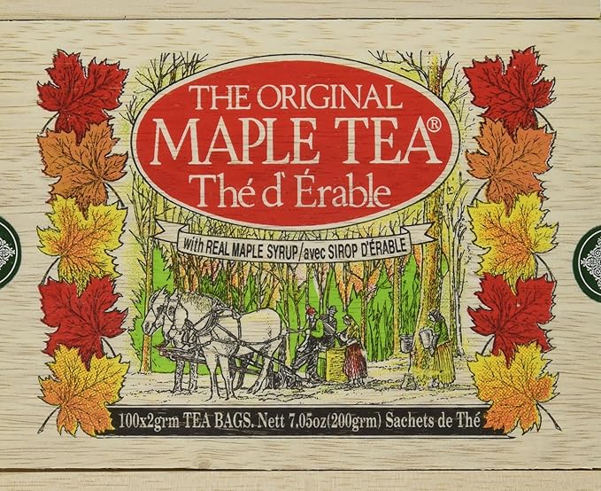 Maple Tree Tea The Original Maple Tea in Wood Box - 100 Tea Bags – Sadivin
