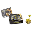 D&D Dragon Scale Metal Dice Set: Gold