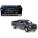 Motormax 79353BL 2018 Chevrolet Silverado LTZ Centennial 100 Year Anniversary, Blue