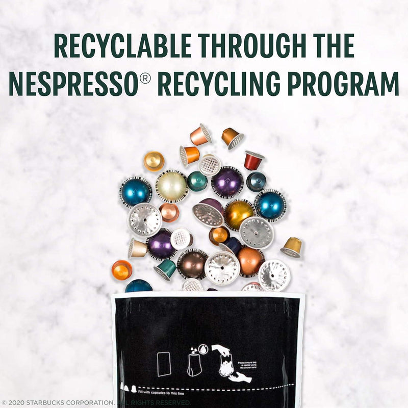 Starbucks by Nespresso Vertuo, Single-Origin Sumatra, Dark Roast Coffee, 32-Count Coffee Pods, Brews 7.8 Oz. Starbucks by Nespresso