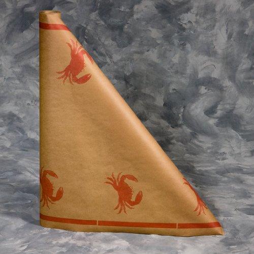 N. F. String & Son, Inc. Crab Print Paper Table Cover 100 Ft.