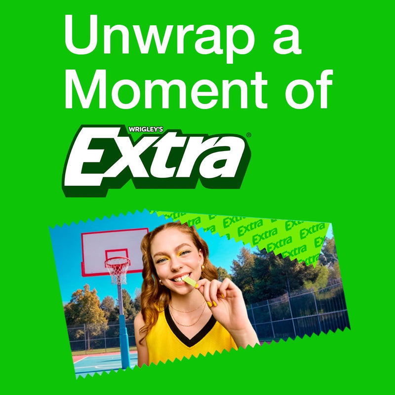 Extra Smooth Mint Sugarfree Gum 15 Count (Pack of 10) Extra