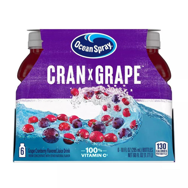 Ocean Spray Cran-Grape Juice Drink 10 Oz Ocean Spray