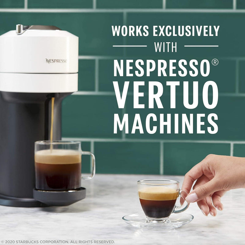 Starbucks by Nespresso Vertuo, Single-Origin Sumatra, Dark Roast Coffee, 32-Count Coffee Pods, Brews 7.8 Oz. Starbucks by Nespresso