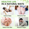 30PCS Deep Cleansing Foot Pads with Natural Ginger Powder and Bamboo Vinegar for Pain Relief, Stress Relief, and Relaxation - Adhesive Patches for Foot and Body Care