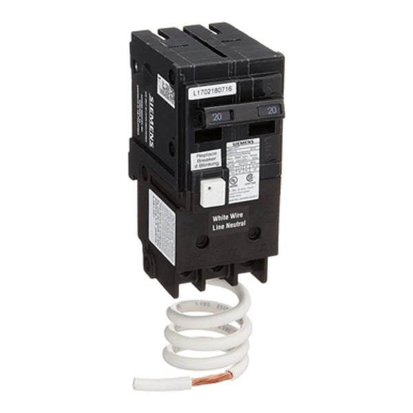 PENTAIR BREAKER CIRCUIT SIEMENS QF220 BREAKER GFI DOUBLE POLE 20 AMP PLUG-IN